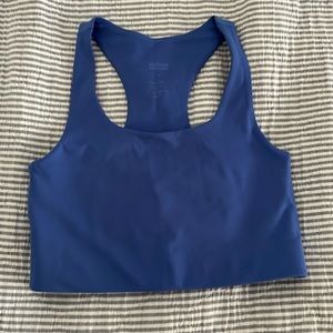 Girlfriend collective Paloma bra small blue